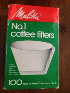 Filtro de Papel para café 102 com 30 unidades Melitta - - CCL Distribuidora