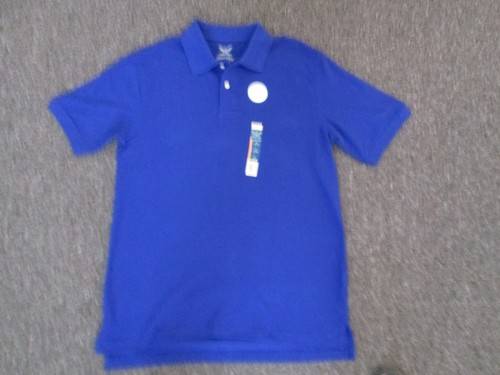 Boys shirt polo large XL XXL white red green blue black NEW George - Picture 11 of 20