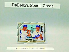 2020 Topps Gallery Gavin Lux/Cody Bellinger Master And Apprentice Dodgers 