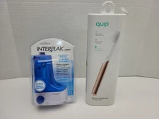Quip Electric Toothbrush Copper & Interplak Water Flossing System