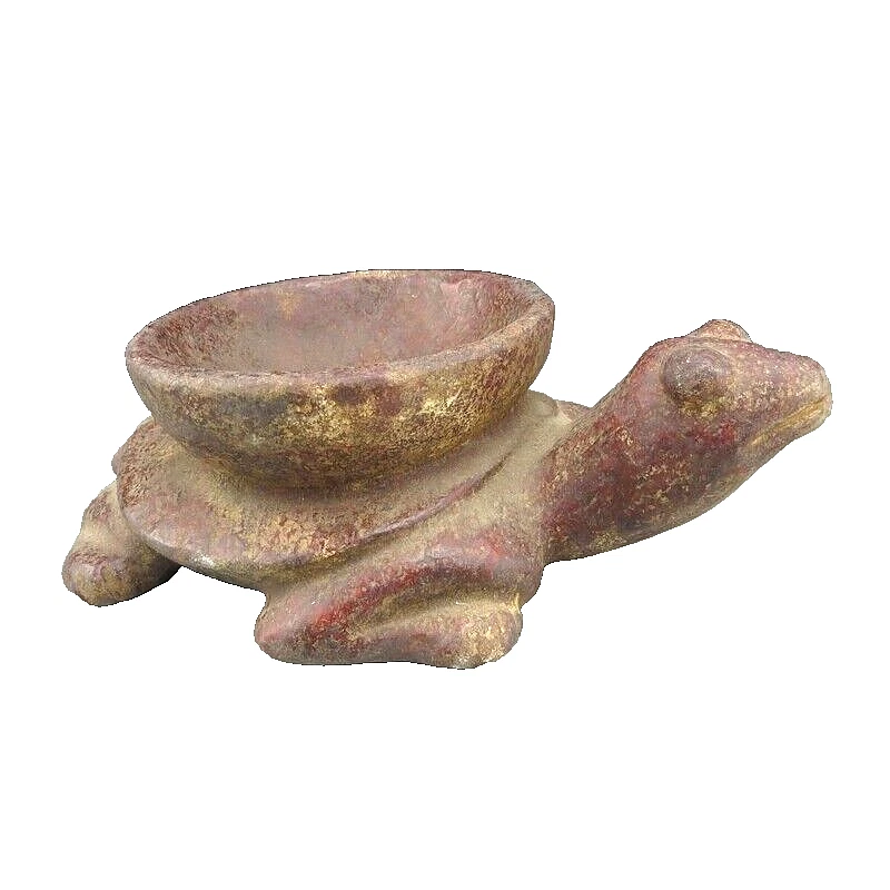 China, jade antiguo, coleccionables, cultura Hongshan, piedra de tinta tortuga rara R (827) Foto 2 de 4