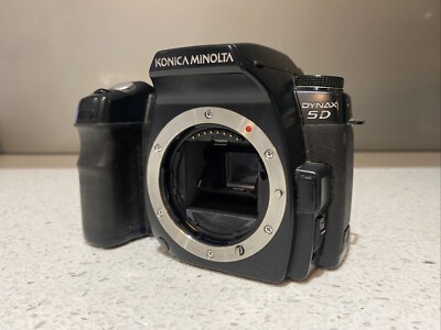 Konica Minolta DSLR Dynax 5D SLR Camera DG-5D Made In Japan (Check