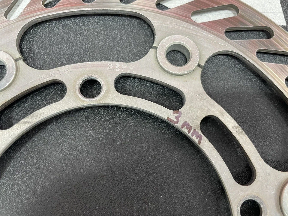 2005 Kawasaki KX250 OEM Front Brake Disc Rotor + Hardware 41080-1516 Good! 03-05 - Image 3 of 4