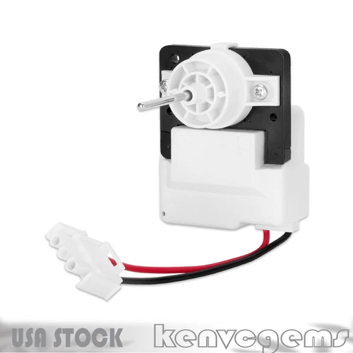 Evaporator Fan Motor Compatible with Frigidaire Kenmore Refrigerator 242077702