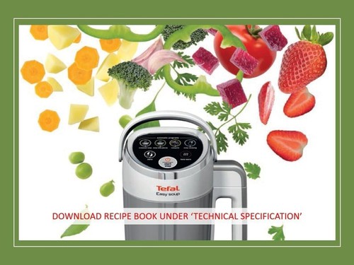 Tefal Fácil Máquina para Sopas y Batidos, Jarra de 1,2 Litros, 5 Programas, Suave y Gruesa - Imagen 4 de 4