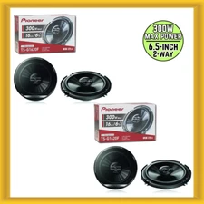 4 X NEW Pioneer 6.5-inch 6-1/2" Car Audio 2-way Coaxial Speakers 600w Max