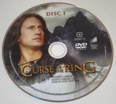 * Curse of the Ring   DVD   Region 4   PAL   Disc Only   FREE postage!!