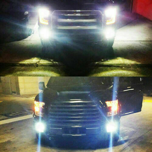 4x LED Headlight High/Low Beam + Fog Light Bulbs kit For Jeep Patriot 2010-2017 - Bild 10 von 12