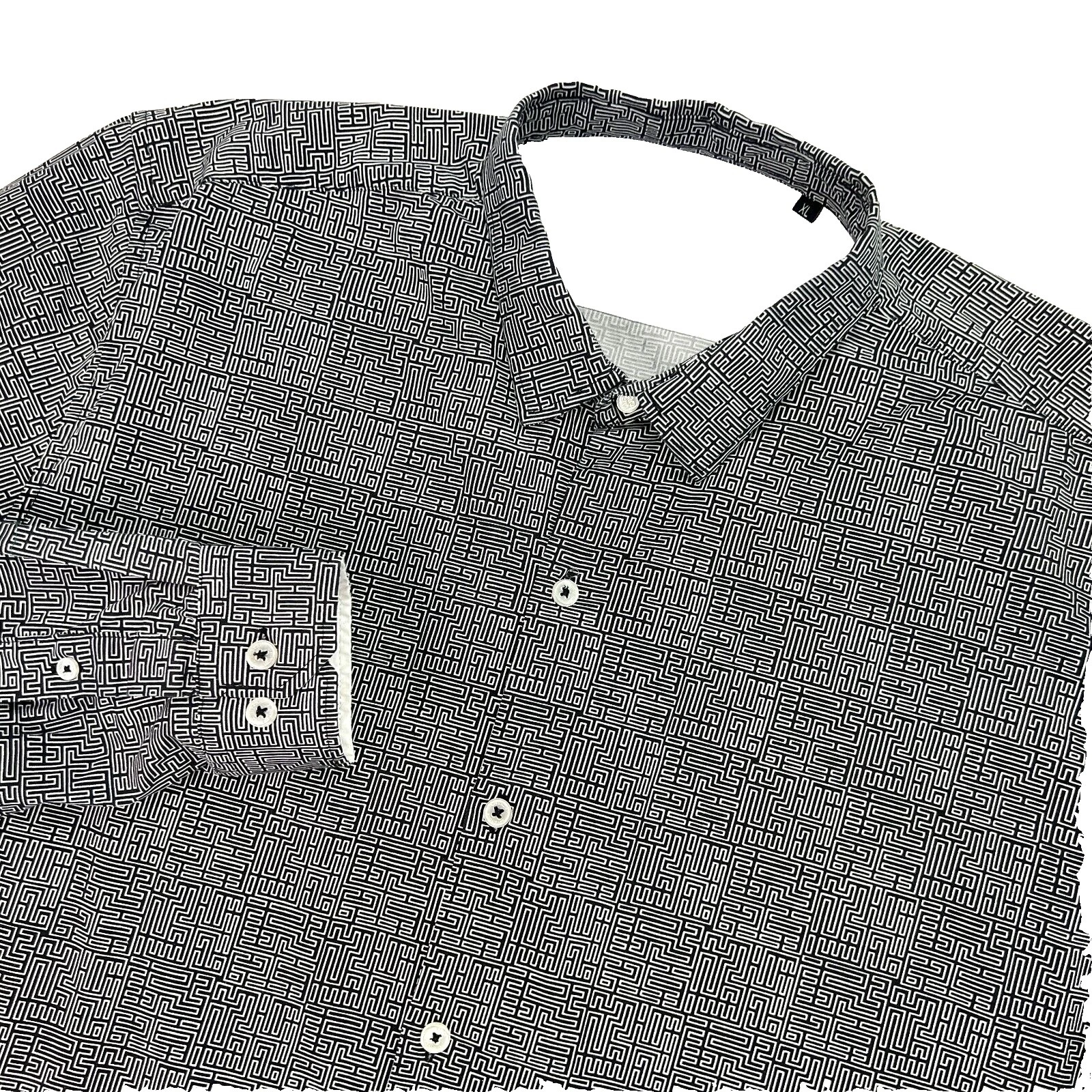 Givenchy Cotton Geometric Casual Button-Down Shirts for Men