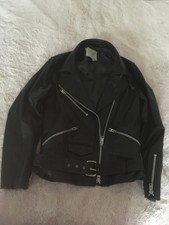 All Saints Limited Women's Oversized Biker Jacket Size: Uk 10/us 6/eu 38