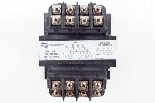 Hammond HPS PH50MGJ 50VA 50/60HZ Industrial Control Transformer - Picture 2 of 2