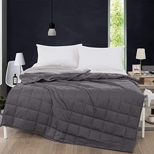 ZonLi Weighted Blanket (60u0026#039;u0026#039;x80u0026#039;u0026#039;, 20lbs, Queen Size  Dark Grey), Weighted 749882403980 | eBay