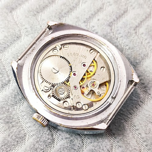 ⭐Vintage Sowjetische Uhr Raketa Harlekin Bicolor Mechanisch 2609.HA Made in USSR - Bild 12 von 12