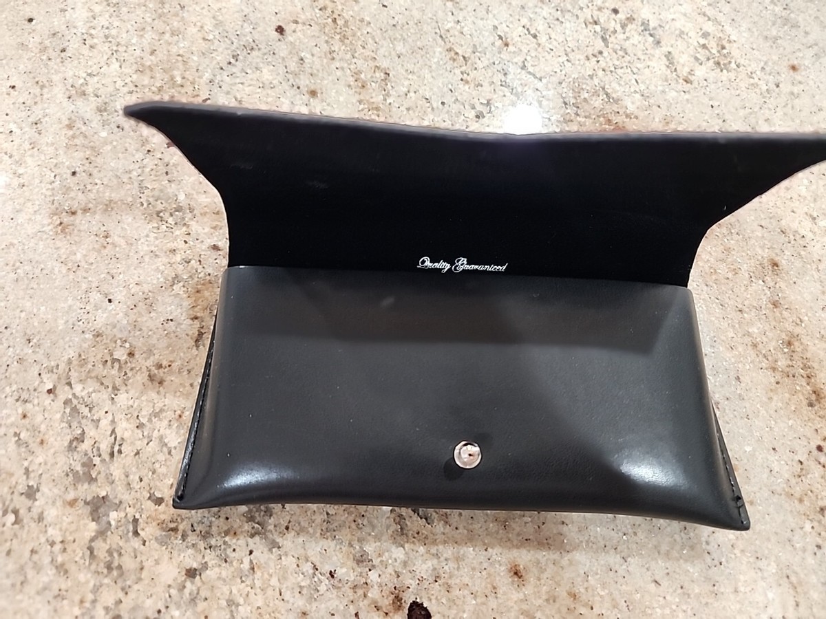 New RAG AND BONE Black Leather Glasses Case | eBay