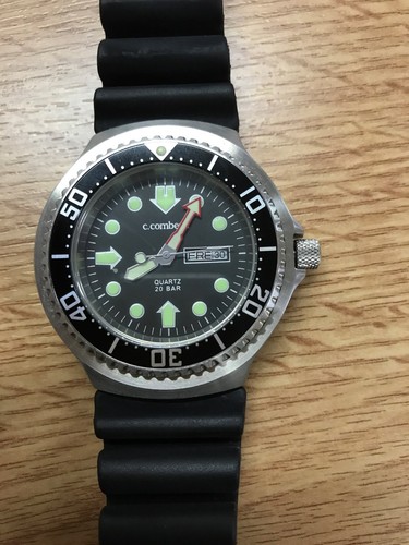 Taucheruhr C.Comberti 200 m neu - Bild 3 von 11