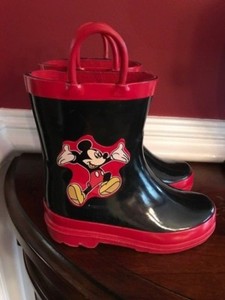 mickey mouse rain boots