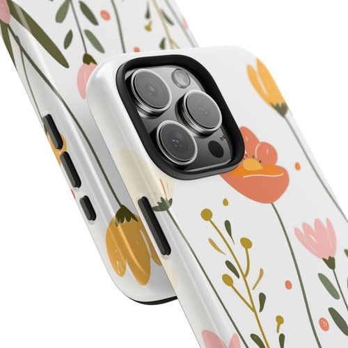 Spring Flowers Phone Case for iPhone 16 15 14 13 12 11 X SE 8 7 iPhone Case - 第 11/109 張圖片