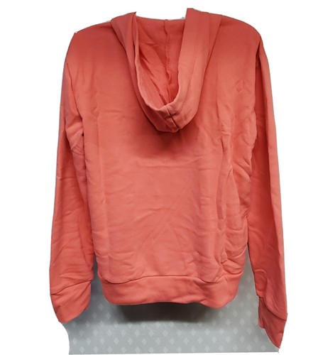 Aeropostale Womens Hoodie Pink Fleece Logo Sweatshirt L/S Hood Pocket Size Large - Picture 3 of 4