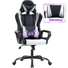 Gaming Chair Office Chair Racing Chair with Lumbar Support Arms Headrest High