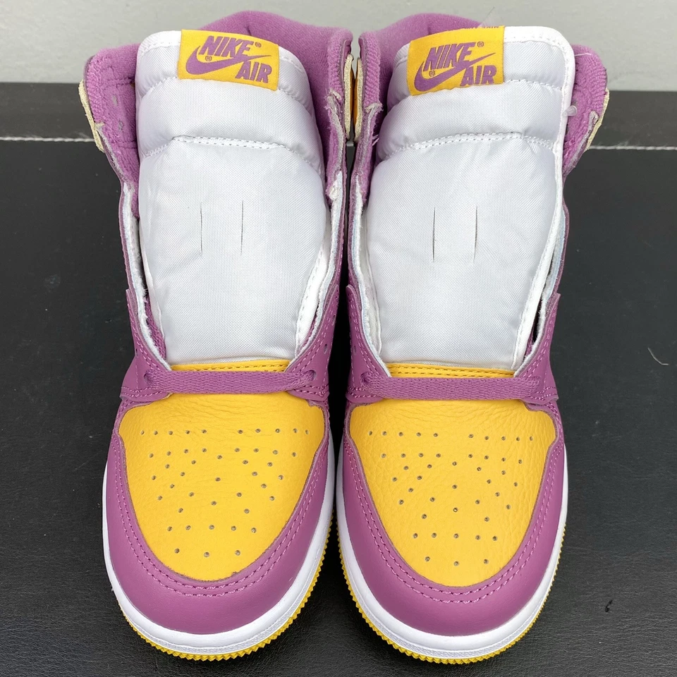 Новый Nike Air Jordan 1 ретро высоты GS Sz 4Y женщин Sz 5,5 Brotherhood 575441 706 - Изображение 3 из 4