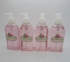 CRABTREE & EVELYN Conditioning Hand Wash ROSEWATER 8.5 oz - Lot of 4