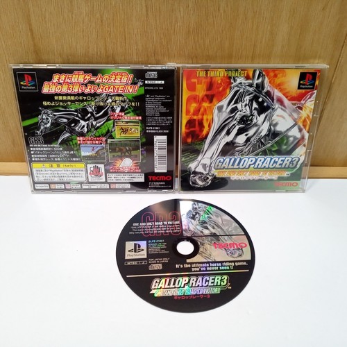 Gallop Racer 3 PS1 PlayStation 1 Authentic Japan Import CIB Complete - Picture 1 of 6