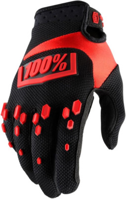 100% Airmatic Youth Mx Glove Red 10012-013-0 Offroad