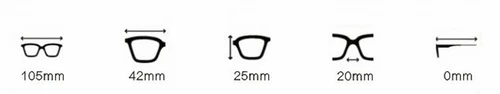 Mini Tragbare Unisex Faltbare Clip Nase Lesebrille mit Schlüsselanhänger2.0 2.5 - Bild 8 von 13