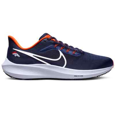 Denver Broncos Nike NFL Air Zoom Pegasus 39 Running Shoe Sneaker NEW