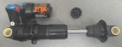 Fox DHX2 Factory Dämpfer hinten Standard 8,5 x 2,5 2-Position Hebel Hartverchromt