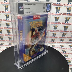 Code Name Viper CAPCOM Super New Sealed VGA WATA CGC Gamecube NES SNES Contra