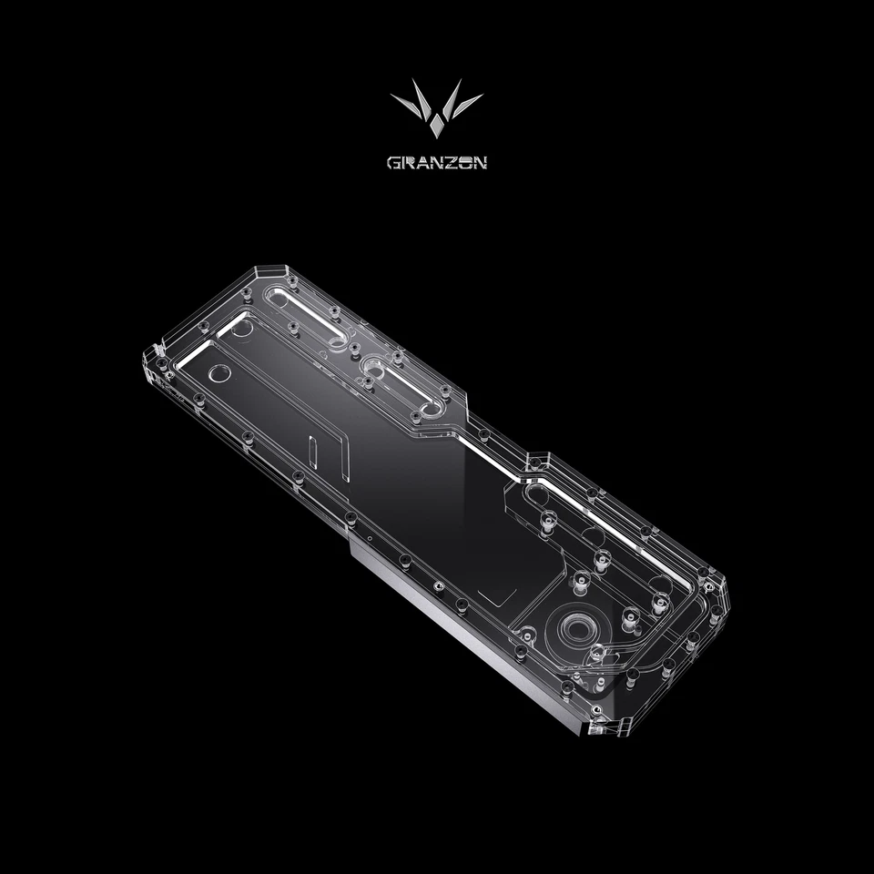 Granzon Acrylic Board Distro Plate For ASUS ROG Hyperion GR701 Chassis DDC Pump - Image 4 of 4