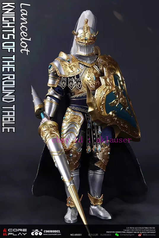 Coreplay × Coomodel 1/6 Kr001 Knights The Round Table Lancelot Coreplay × Coomodel 1/6 Kr001 Knights The Round Table Lancelot