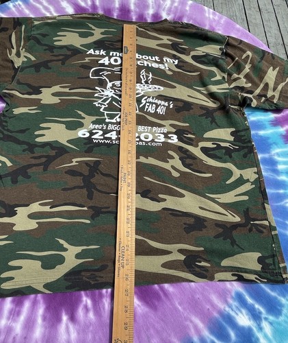 Fuggedaboudit! Shiperos Pizza T Shirt Camo XL - Picture 11 of 12