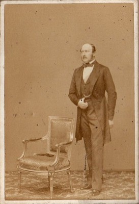c1860 CDV PRINCE ALBERT CONSORT TO QUEEN VICTORIA  - MAYALL LONDON ROYALTY PHOTO