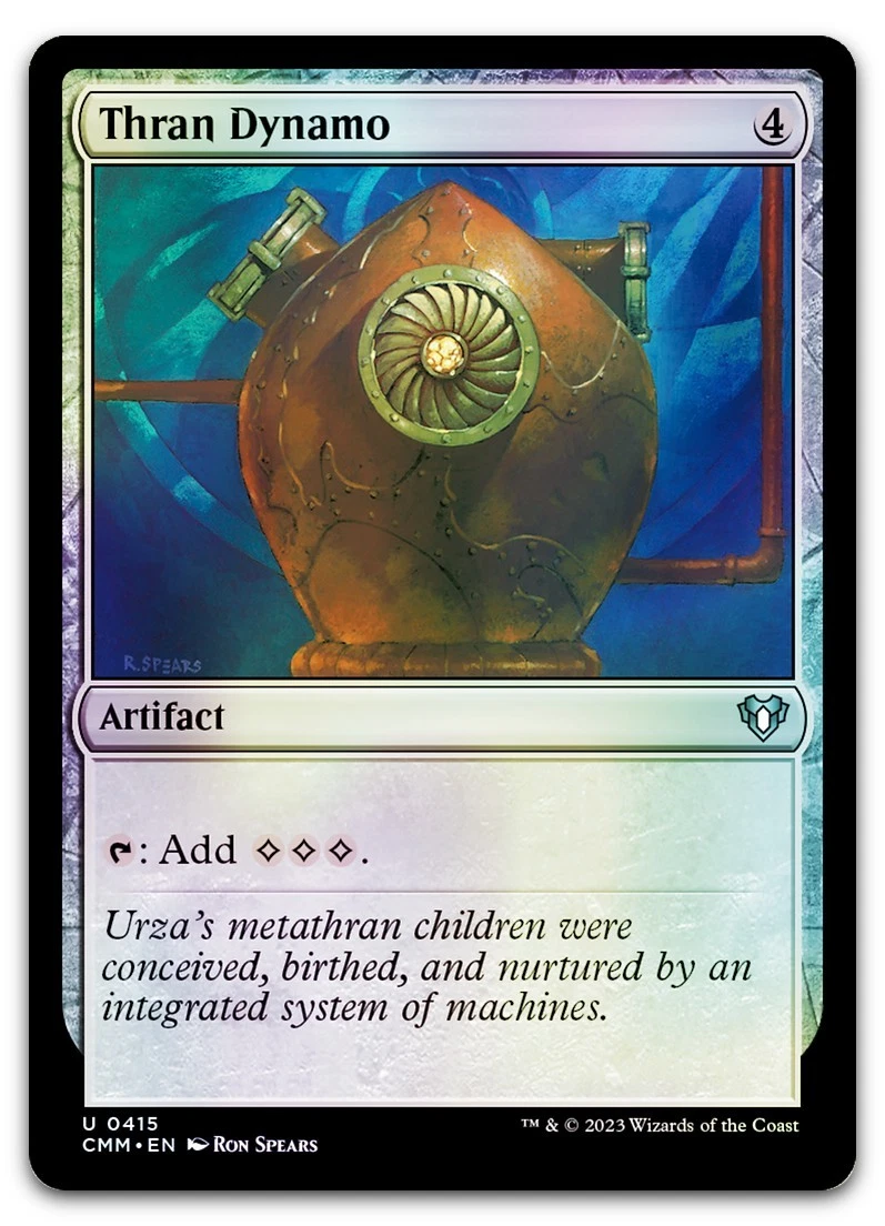 Thran Dynamo Magic: The Gathering Individual Trading Card Games