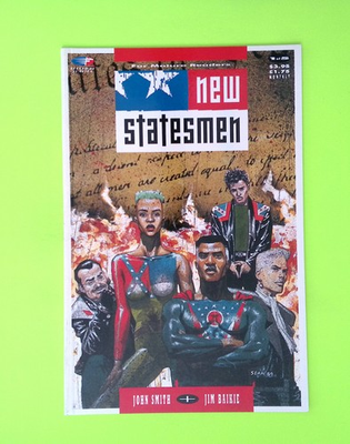 #ad New Statesmen #1 1989 Fleetway AP IPC High Grade Comic Book X145 232 $9.99