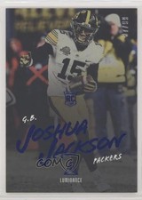 2018 Panini Luminance Rookie Blue Luminance 37/99 Joshua Jackson #151 5c9