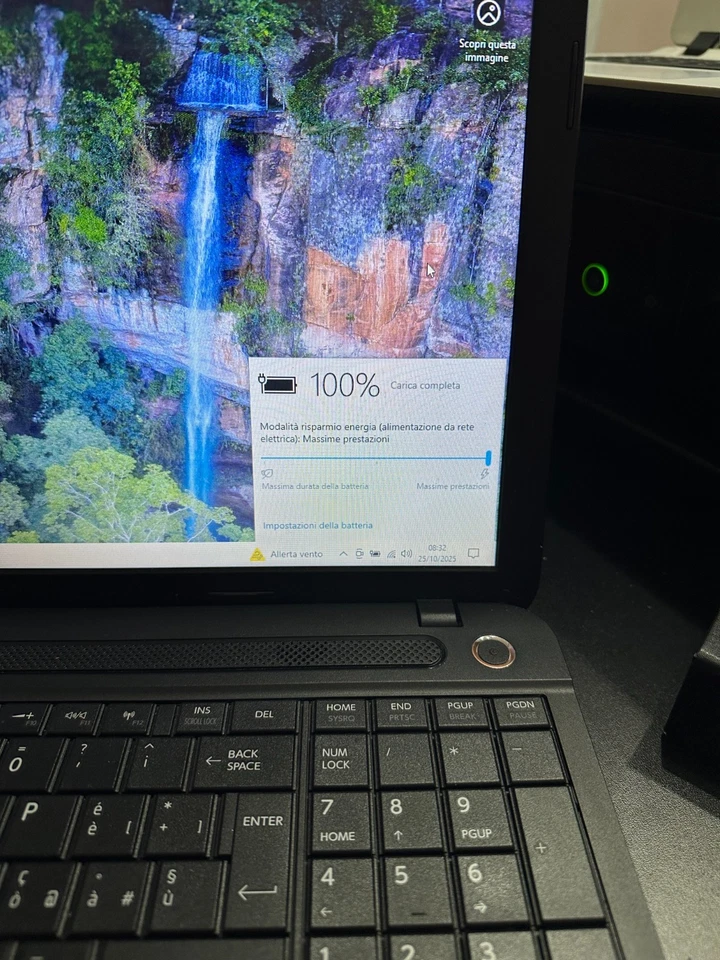 NOTEBOOK TOSHIBA SATELLITE C50-A-1JM INTEL CELERON N2840 8GB RAM 120GB SSD S3+ - Immagine 3 di 4