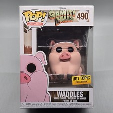 Waddles #490 ~ Funko Pop Gravity Falls Hot Topic exclusivo en protector