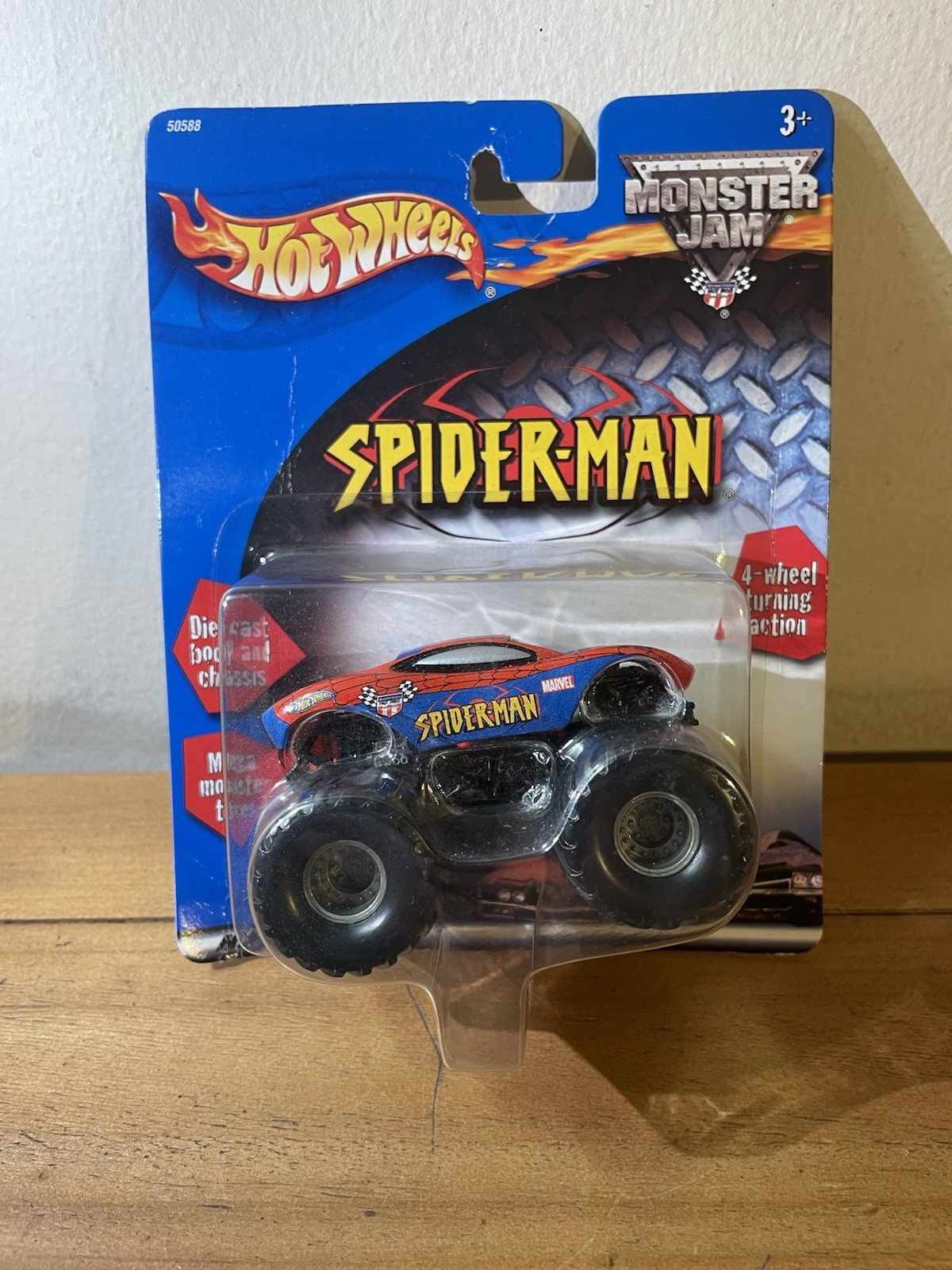 Marvel Spider-Man Hot Wheels Monster Jam Monster Truck NIP