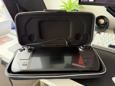 Valve Steam Deck OLED 1TB 16GB RAM Handheld Console w/ Case, Charger & 1TB SD