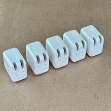 Lot of 5 NEW Genuine Apple 10W USB Power Adapter Chargers for iPhone iPad A1401