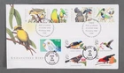 MayfairStamps Australia FDC 1998 Nakano Perfin Endangered Birds Combo US Mixed F