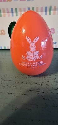 2024 Official Joe & Jill Biden White House Easter Egg Roll ORANGE Bunny (No Box)
