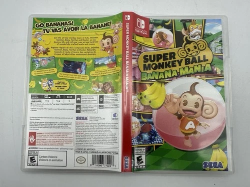 Super Monkey Ball Sonic Forces Double Pack Banana Blitz for Nintendo Switch
