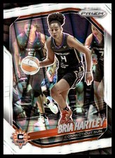 2025 Panini Prizm WNBA #86 Bria Hartley White Seismic Prizms