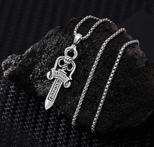 Chrome Hearts cross Necklace 💯  50 cm, Affordable And High Quality