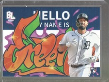 2023 Topps Big League - Roll Call Wildstyle Edition Riley Greene #RC-8 (RC)