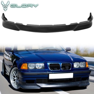 Fits 92-98 BMW E36 3 Series M Sport Front Bumper Lip Spoiler Bodykit PU